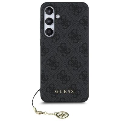 3. Guess GUHCS24FEGF4GGR S24 FE S721         szary/grey hardcase 4G Charms Collection