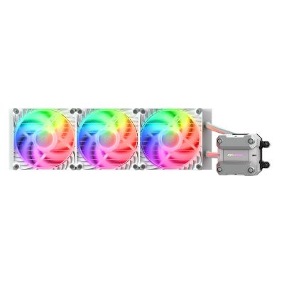 8. COUGAR Chłodzenie wodne procesora Poseidon Ultra 360 ARGB Biały