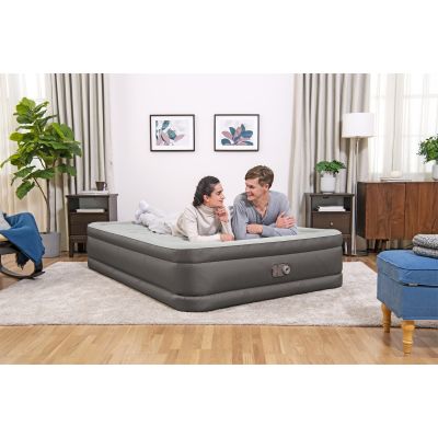 2. Bestway 69050 / 23 dmuchany materac Podwójny materac Szary, Biały Unisex