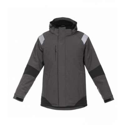 JACKET SOFTSHELL ATLANTA BLACK/GREY XL