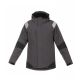 JACKET SOFTSHELL ATLANTA BLACK/GREY XL