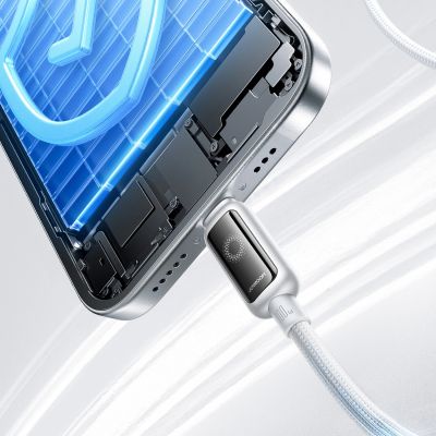 11. Kabel Joyroom S-A55 StarFlight 100W USB-C - USB-C 1,2m - biały