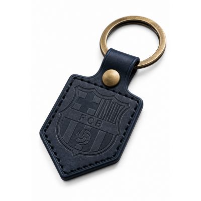 7. FC Barcelona brelok herb oryginalny na licencji skórzany proporczyk BLL7061N