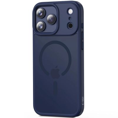 3. Etui Tech-Protect MagMat MagSafe na iPhone 17 Pro - granatowe