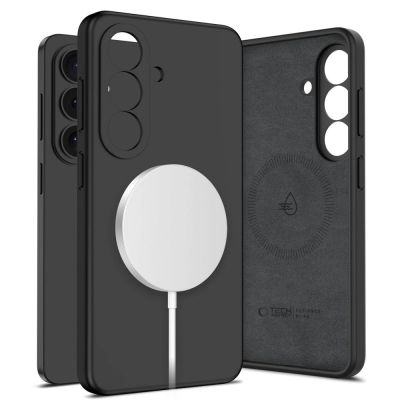 Etui Tech-Protect Silicone MagSafe na Samsung Galaxy S26 - czarne