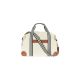 6. Torba Paul&Shark unisex z tkaniny — mleczna biel, model 26418103-469