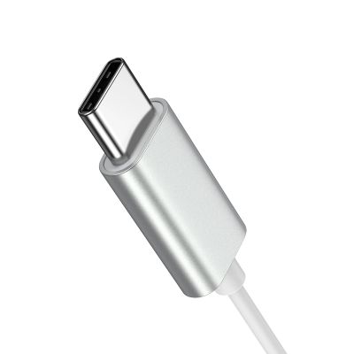 5. Słuchawki douszne USB-C Joyroom JR-EC06 - srebrne