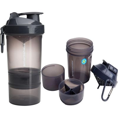 10. BIDON FITNESS SMARTSHAKE ORIGINAL2GO 400ML GREY