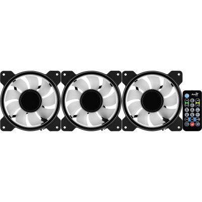 5. Wentylator + Hub AEROCOOL PGS MIRAGE 12 ARGB PRO (3x120)