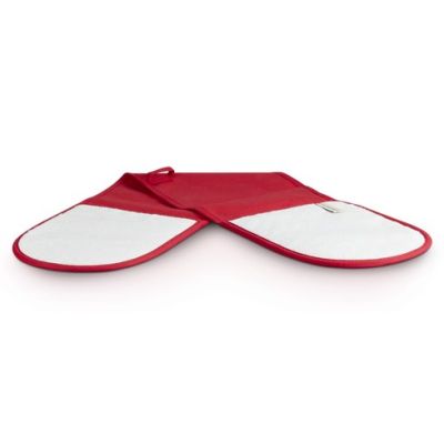 4. Le Creuset 95001000600000 rękawica kuchenna Rękwica kuchenna 1 szt. Czerwony Bawełna