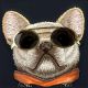 9. Etui Nimmy Glasses Cool Dog na iPhone 16 - czarne