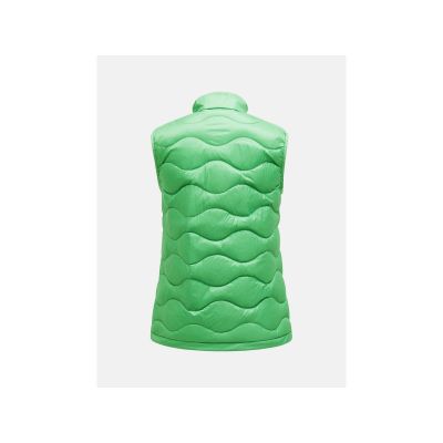 4. Kamizelka puchowa damska PEAK PERFORMANCE W Helium Utility Down Vest zielony
