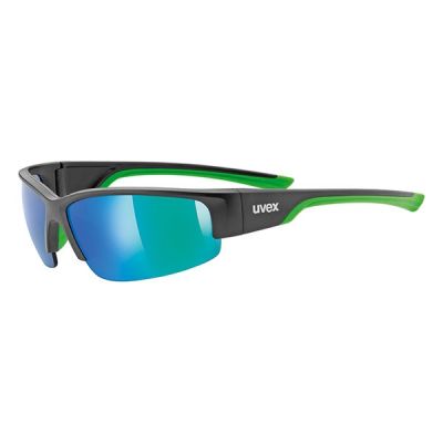 Okulary Uvex Sportstyle 215 czarno-zielone