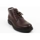 2. Lee Cooper buty męskie eleganckie skórzane brązowe trzewiki ocieplane