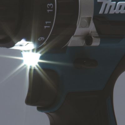 12. Makita DHP484 2000 RPM Czarny, Niebieski