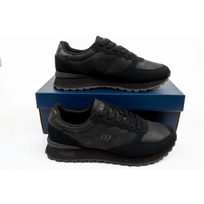 9. GAP buty męskie sportowe Osaka czarne sneakersy wygodne modne