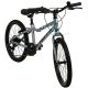 3. Rower Huffy Literide Alu 20” srebrno-turkusowy (23005W)