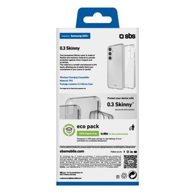 3. Etui SBS Skinny Cover na Samsung Galaxy S25+ - przezroczyste