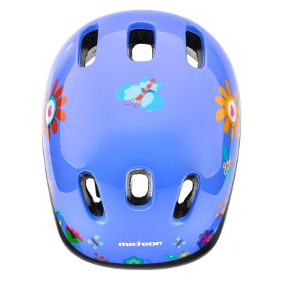 31. KASK ROWEROWY DZIECIĘCY METEOR KS06 garden