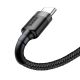 3. BASEUS KABEL USB DO USB-C CAFULE 3A 1M SZARO-CZARN