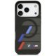 3. Etui BMW M IML Metal Buttons Tricolor Lines MagSafe na iPhone 17 Pro - czarne