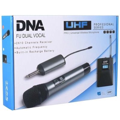 5. DNA FU DUAL VOCAL - Wokalowe mikrofony bezprzewodowe