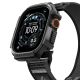 4. Zestaw etui Spigen Rugged Armor + pasek Spigen Athlex Air na Apple Watch Ultra (49 mm) - czarno-szare