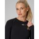 6. Longsleeve treningowy slim szybkoschnący damski 4F 4FWAW26TFLOF595-20S