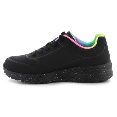 9. Buty Skechers Uno Lite Rainbow Speckle Jr 310456L-BKMT