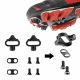 3. Pedały rowerowe Rockbros PD303 platformowe half-lock - czarne
