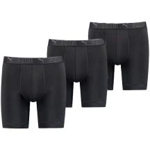 Puma bokserki majtki męskie Long 3-Pack czarne wygodne