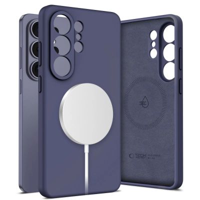 7. Etui Tech-Protect Silicone MagSafe na Samsung Galaxy S26 Ultra - fioletowe