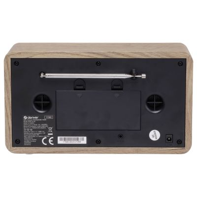 5. Radio retro Denver DAB-18 ligh wood