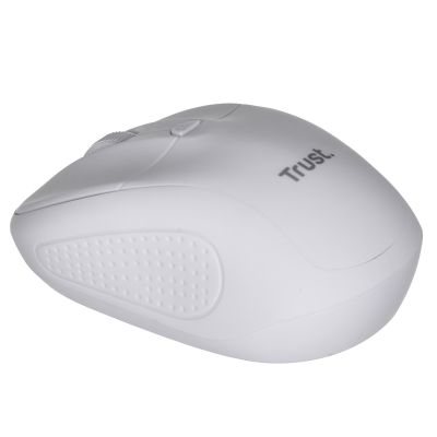 8. Mysz TRUST Primo Wireless Mouse matt white