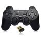 4. VAKOSS GAMEPAD BEZPRZEWODOWY USB Z FUNKCJĄ DUAL SHOCK, PC/PS3, TRYB CYFROWY I ANALOGOWY,  GP-4705BK CZARNY