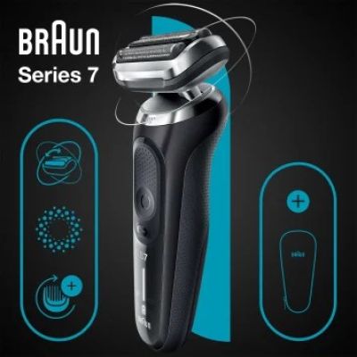 3. Braun Series 7 71-N1000s Golarka foliowa Czarny