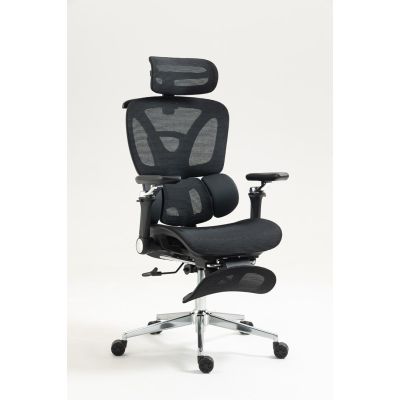 82. Activejet Fotel biurowy Ergonomiczny YK848 czarny