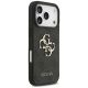 4. Etui Guess 4G Strap 4G Classic Logo na iPhone 17 Pro - czarne
