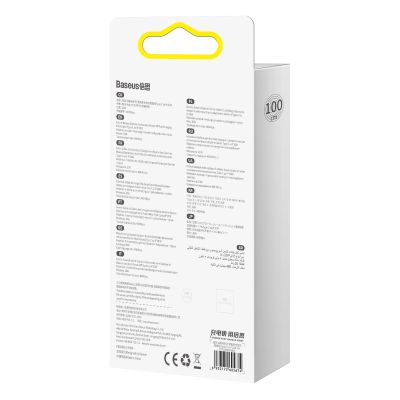 6. Kabel Baseus CATS000003 Lightning - USB-C 20W 480Mb/s 1m - niebieski