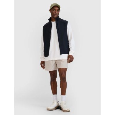 7. Bezrękawnik ze stójką męski 4F 4FWSS25TVJAM194-20S