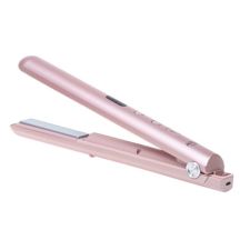 Prostownica do włosów bezprzewodowa Adler Cordless AD_2327p | System grzewczy ceramiki | Wyświetlacz LED | Temperatura (min) 160 °C | Temperatura (maksymalnie) 220 °C | Różowa