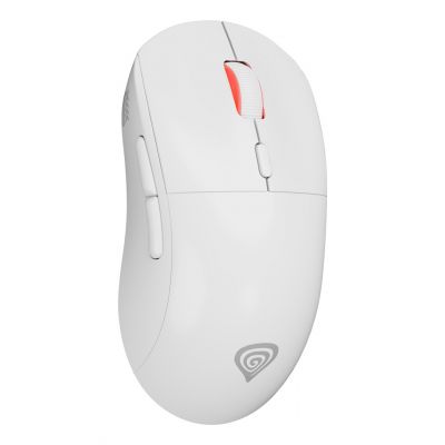 13. GENESIS Zircon XIII myszka Gaming Oburęczny RF Wireless + USB Type-C Optyczny 26000 DPI