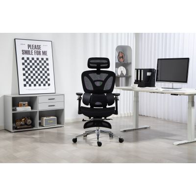 86. Activejet Fotel biurowy Ergonomiczny YK848 czarny