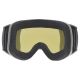 3. Uvex 5501912130 gogle do sportów zimowych Czarny Unisex Soczewka sferyczna