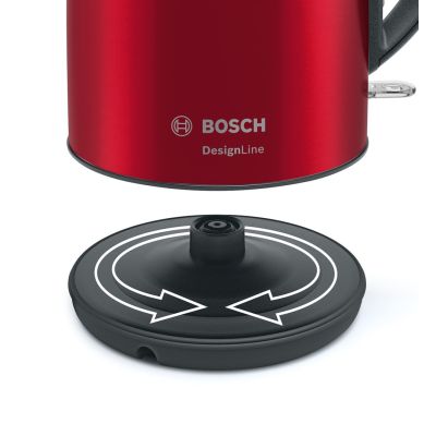 18. Bosch TWK3P424 czajnik elektryczny 1,7 l 2400 W Szary, Czerwony