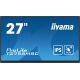 13. iiyama ProLite T2755MSC-B1 monitor komputerowy 68,6 cm (27") 1920 x 1080 px Full HD LED Ekran dotykowy Blad Czarny