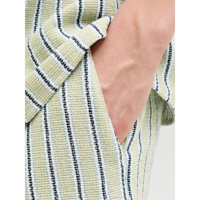 4. Jack&Jones męskie szorty w paski JPSTJAIDEN COBA STRIPE JOG SHORTS REG SN 12274413 TEA/STRIPES