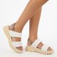 6. Obuwie damskie Gioseppo LUNENBURG White (75283-P-White)