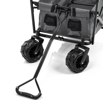 5. Wózek transportowy z daszkiem Meteor XR-100 szary