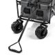 5. Wózek transportowy z daszkiem Meteor XR-100 szary